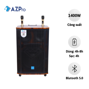 Loa Kéo KARAOKE AZ-2806A Bas 50 (3 ĐT) - Hàng Nhập Khẩu - Thumbnail Image 1