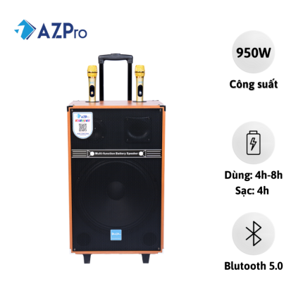 Loa Kéo KARAOKE AZ-16A Bas 40 (3 ĐT)