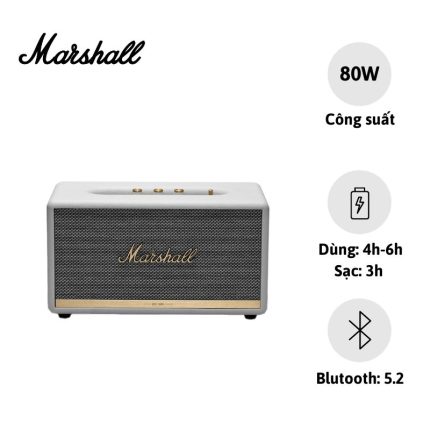 LOA MARSHALL STANMORE II - MÀU TRẮNG