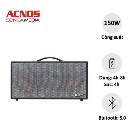 Dàn loa Karaoke di động Acnos KSnet450