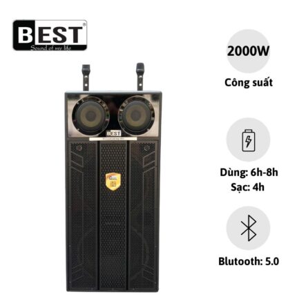 Loa Kéo KARAOKE Best-B8300 (2 Bass 40 Đứng)