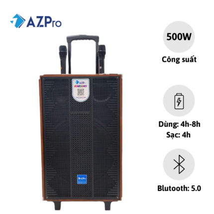 Loa Kéo AZ-M16 Bas40 (3 ĐT)